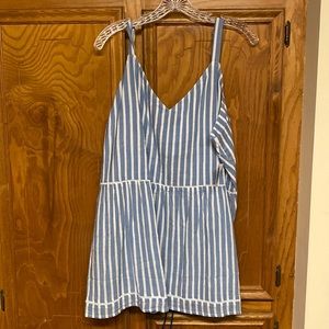 NWT Old Navy Blue Striped Tank